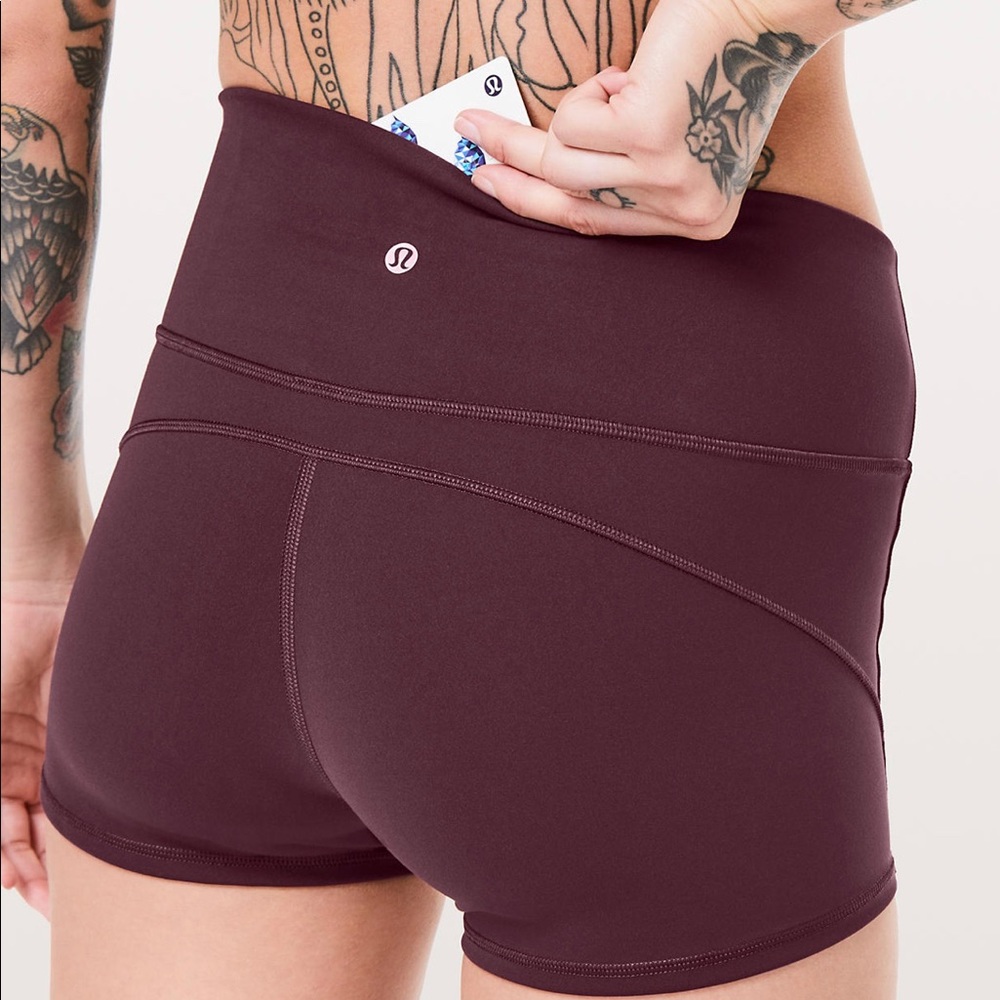 Lululemon size 8 In Movement Short Everlux 2.5”